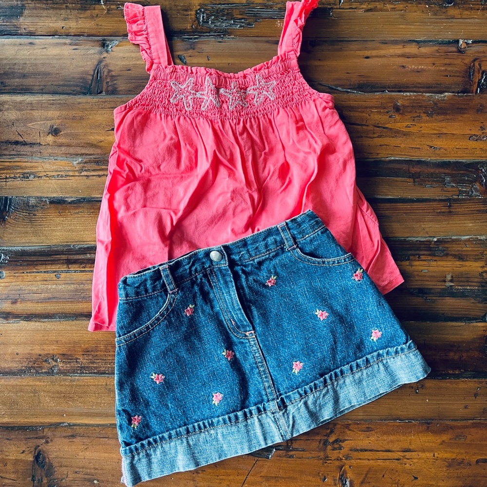 Star Fish/Floral matching Set